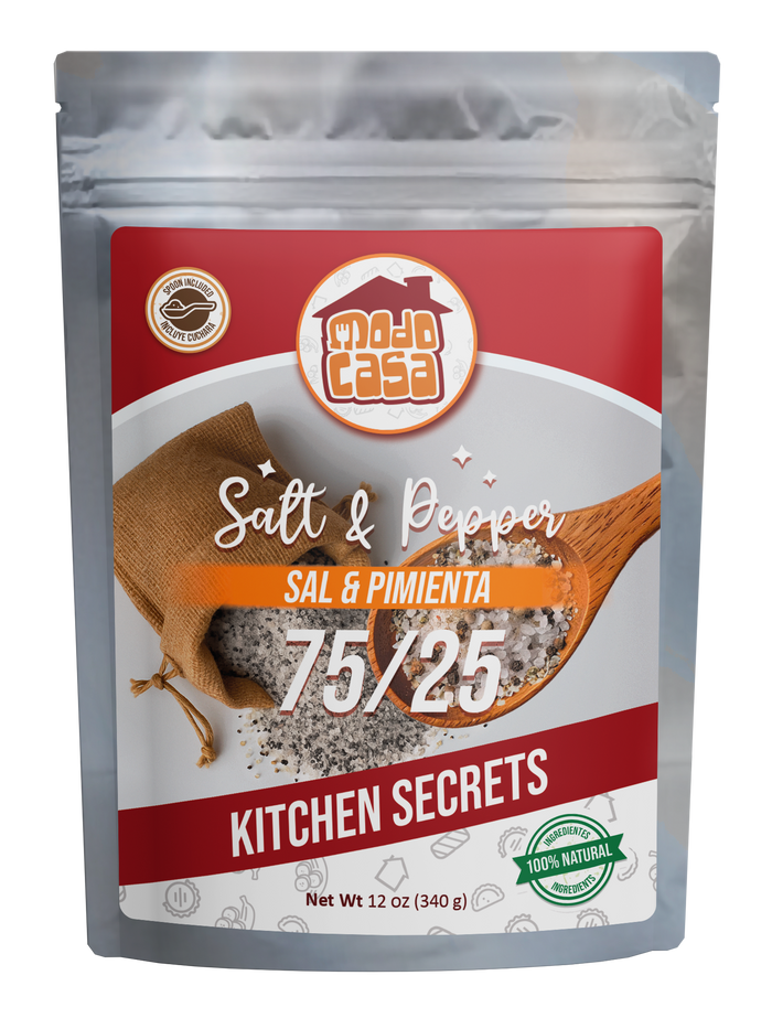 Salt & Pepper 75/25